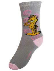  Garfield mints zokni All right vilgosszrke-rzsaszn