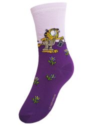  Garfield mints zokni Kertsz lila