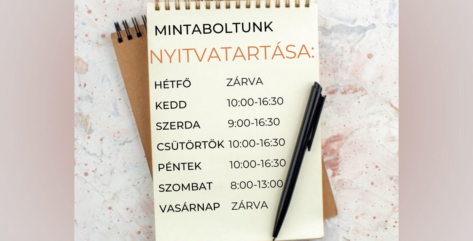 Megvltozott a veresegyhzi boltunk nyitvatartsa!